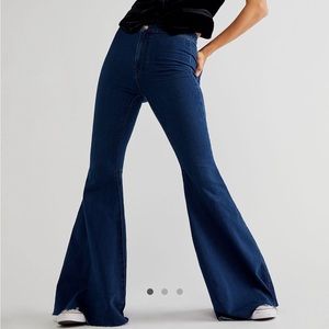 We the free just float on flare jeans